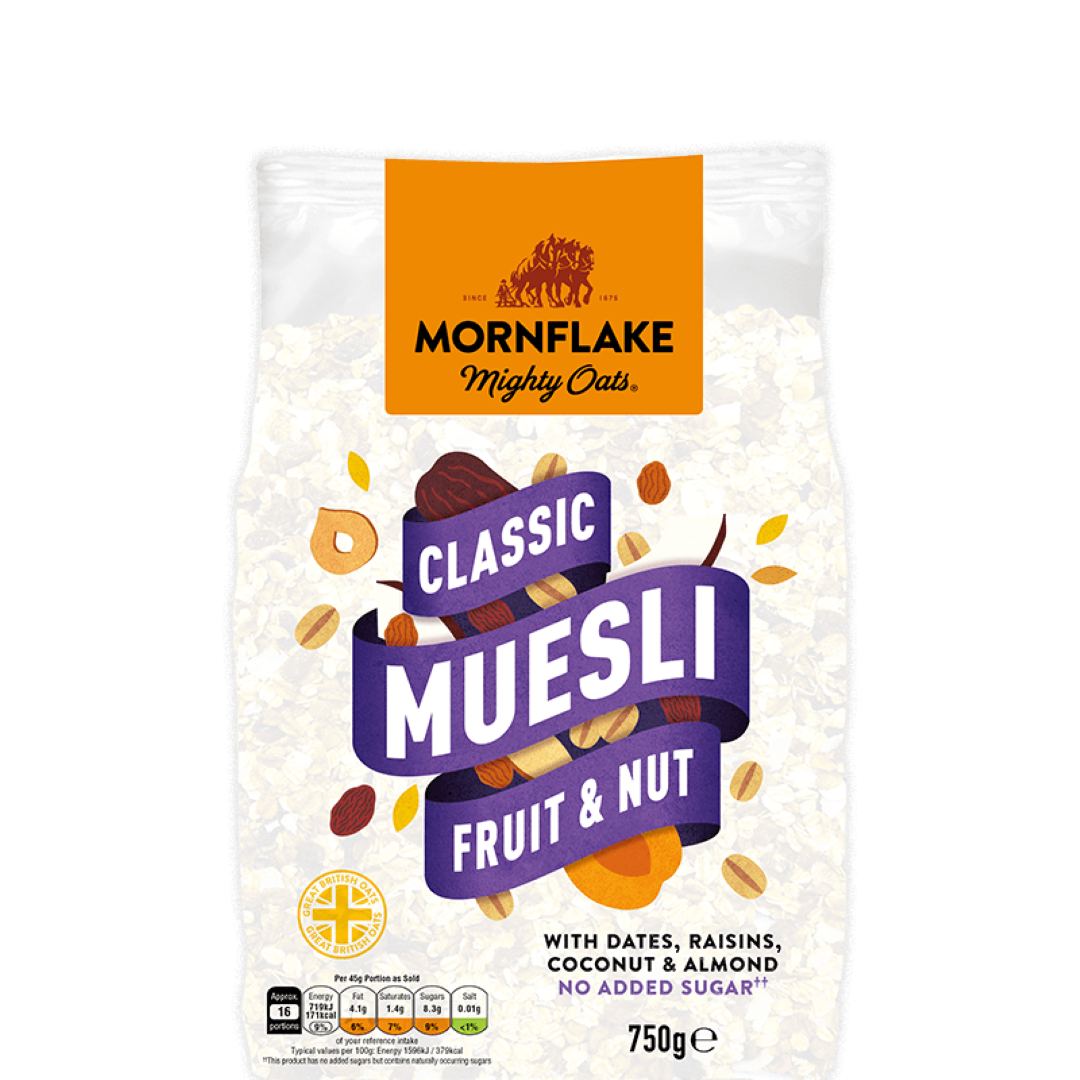 MORNFLAKE CLASSIC MUESLI FRUIT 750G